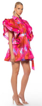 Load image into Gallery viewer, Short sleeve colorful summer dress!
