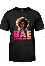 Load image into Gallery viewer, Black and Educated T-shirt
